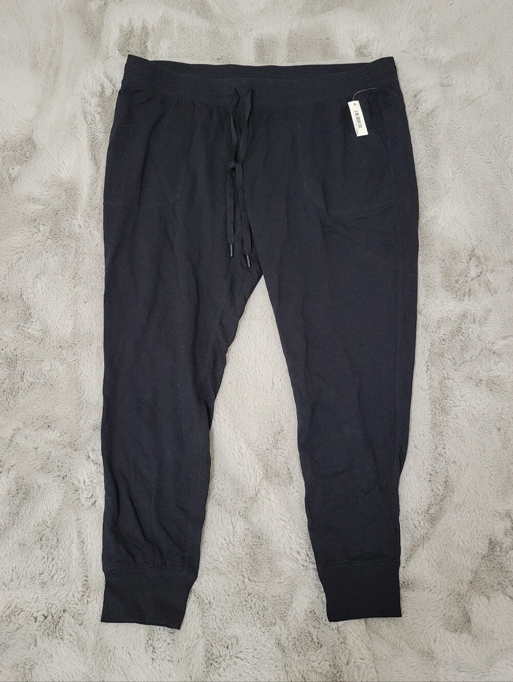 Nwt Amazon Essentials Black Jogger Lounge Pants